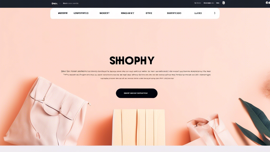 Sure, here is a DALL-E prompt for an image that relates to this article title:
**Design Inspirations for Shopify Stores:**
**A visually stunning Shopify store with a clean and modern design. The sto
