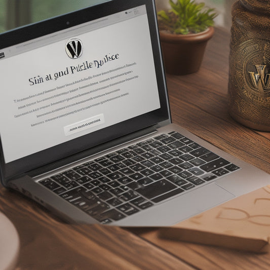 An illustration of a puzzle piece seamlessly fitting into place, with WordPress and Shopify logos subtly integrated into the design, surrounded by blurred website screens and faint coding lines in the background.