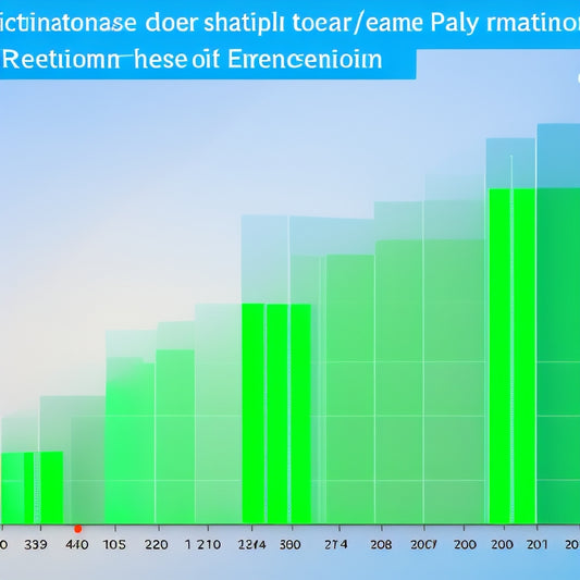 An illustration of a customer retention graph with a declining red line suddenly shifting upwards, merging with a rising green line, against a calming blue background with subtle digital pattern overlays.
