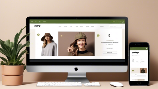 **DALL-E Prompt:**

Create an image that captures the essence of a mobile-responsive Shopify experience. The image should convey the seamless integration between desktop and mobile devices, showcasing