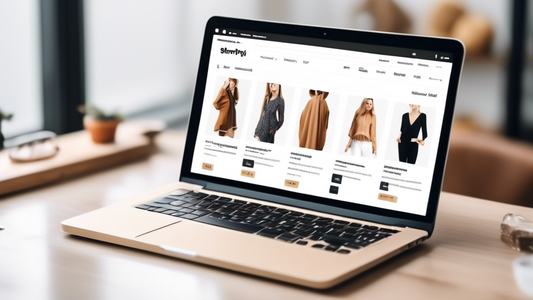 An e-commerce store on Shopify with a high ranking in search engine results pages (SERPs) for relevant keywords. The store has a user-friendly website with optimized product pages, categories, and blo