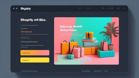 A screenshot of a user-friendly interface for integrating Shopify with another platform. The interface should be clear and easy to understand, with step-by-step instructions and visual aids. The color