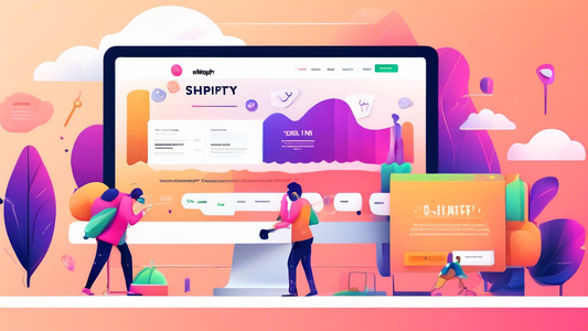 **DALL-E Prompt:**

Create a vibrant and visually captivating image that represents the concept of Mastering Shopify Theme Customization for Conversion Success. Depict a dynamic composition featuring 