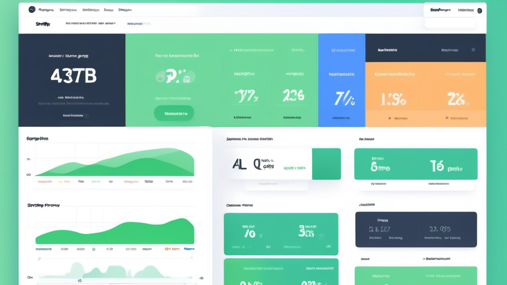 Shopify dashboard showcasing A/B test results for product pages, revealing significant improvements in key SEO metrics such as click-through rate, conversion rate, and search engine rankings. The dash