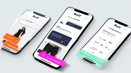 **DALL-E prompt:**

Create a vibrant and modern mobile app design that showcases key features related to boosting mobile presence for Shopify stores. Include elements such as user-friendly navigation,